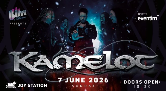 Пауър метъл любимците от KAMELOT с концерт в София на 7 юни 2026 г.