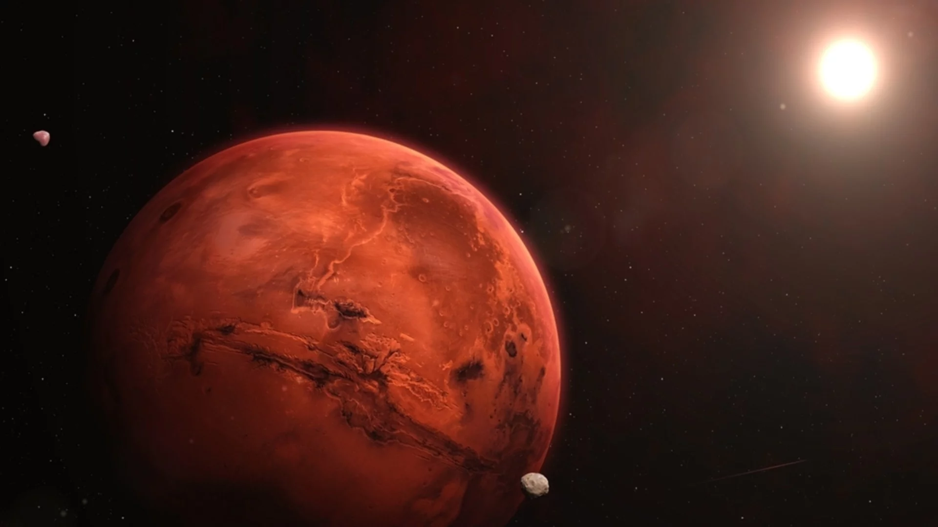 Учени: Огромни територии на Марс се променят драстично за миг