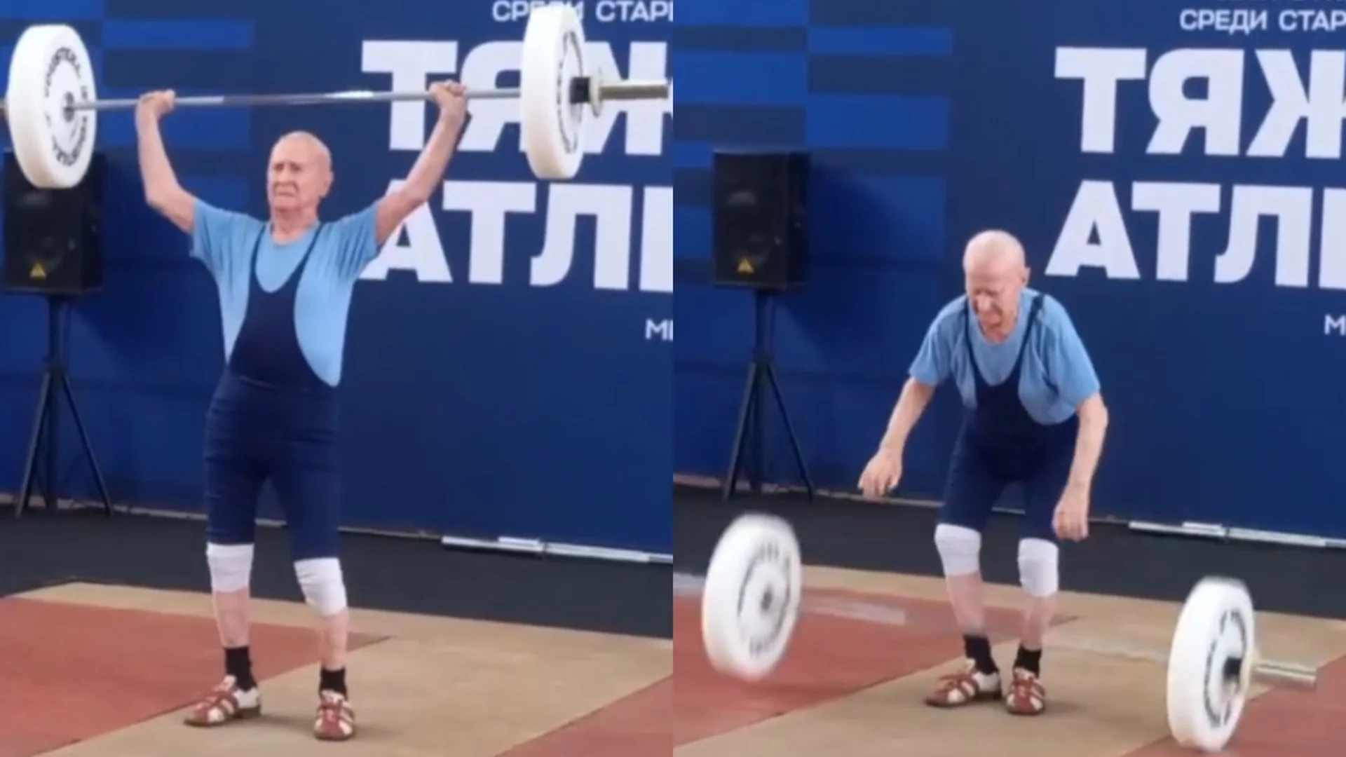 Железният дядо от Русия, който на 93 години е шампион по вдигане на тежести (ВИДЕО)