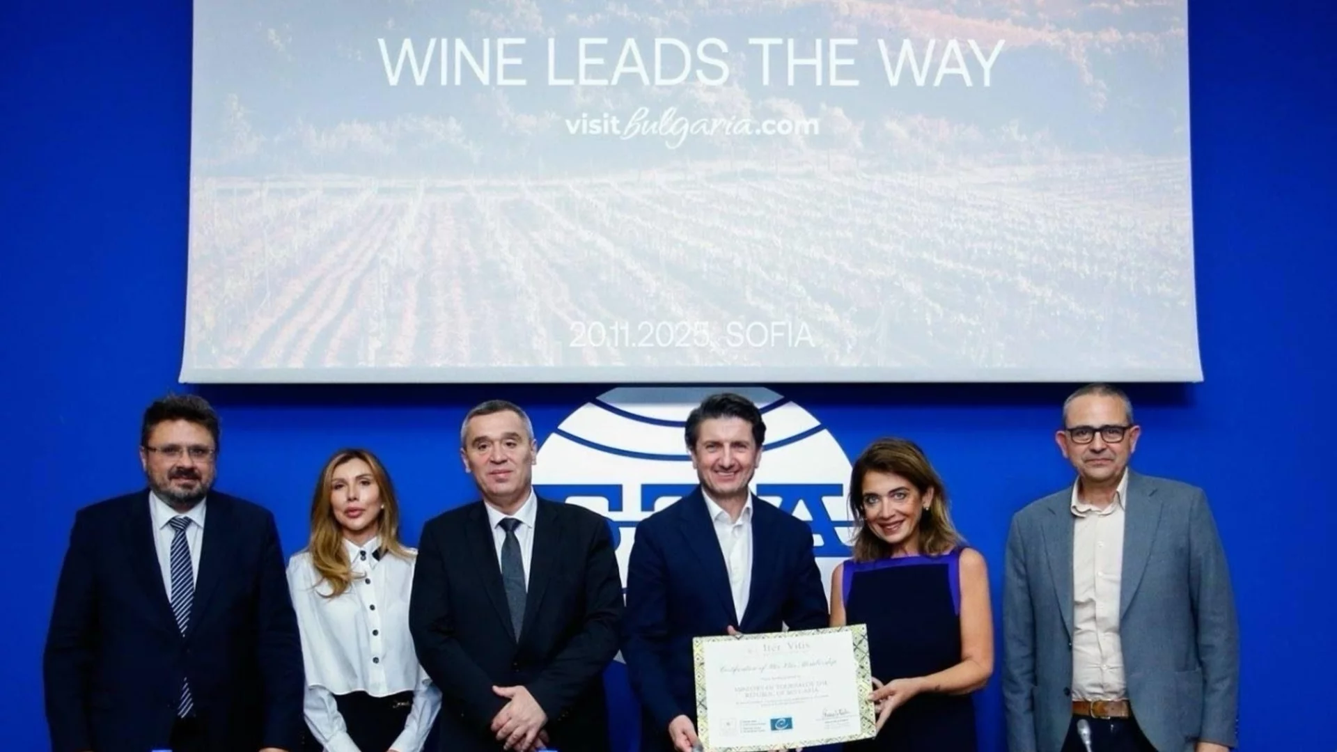 България се присъедини към културния маршрут на Съвета на Европа Iter Vitis