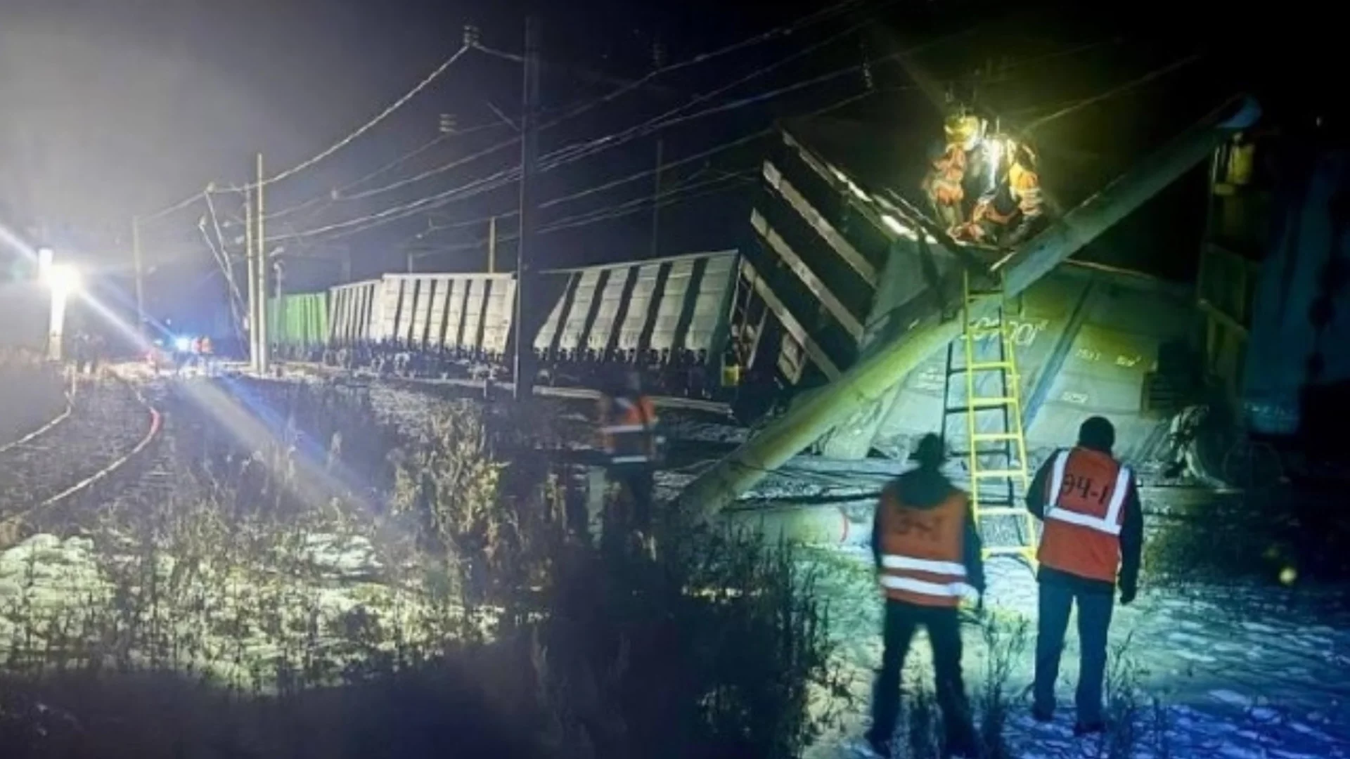 Втора катастрофа с товарен влак в Русия за седмицата (ВИДЕО и СНИМКИ)