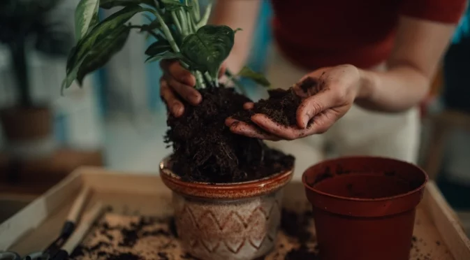 Хитър трик с кухненска хартия за задържане на влага в саксиите, който ще спаси любимите цветя