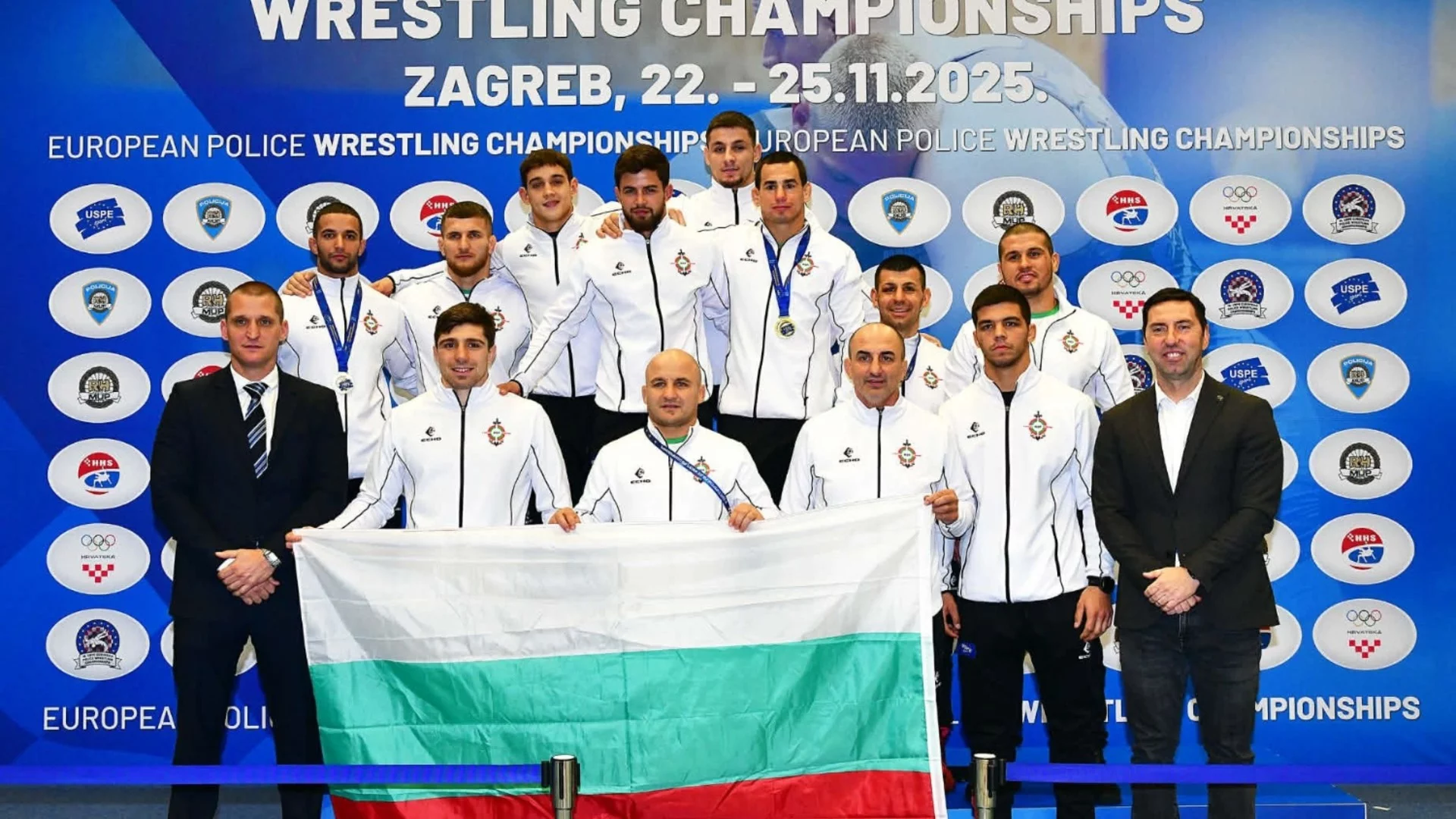 България е №1 отборно на Европейското по борба за полицаи