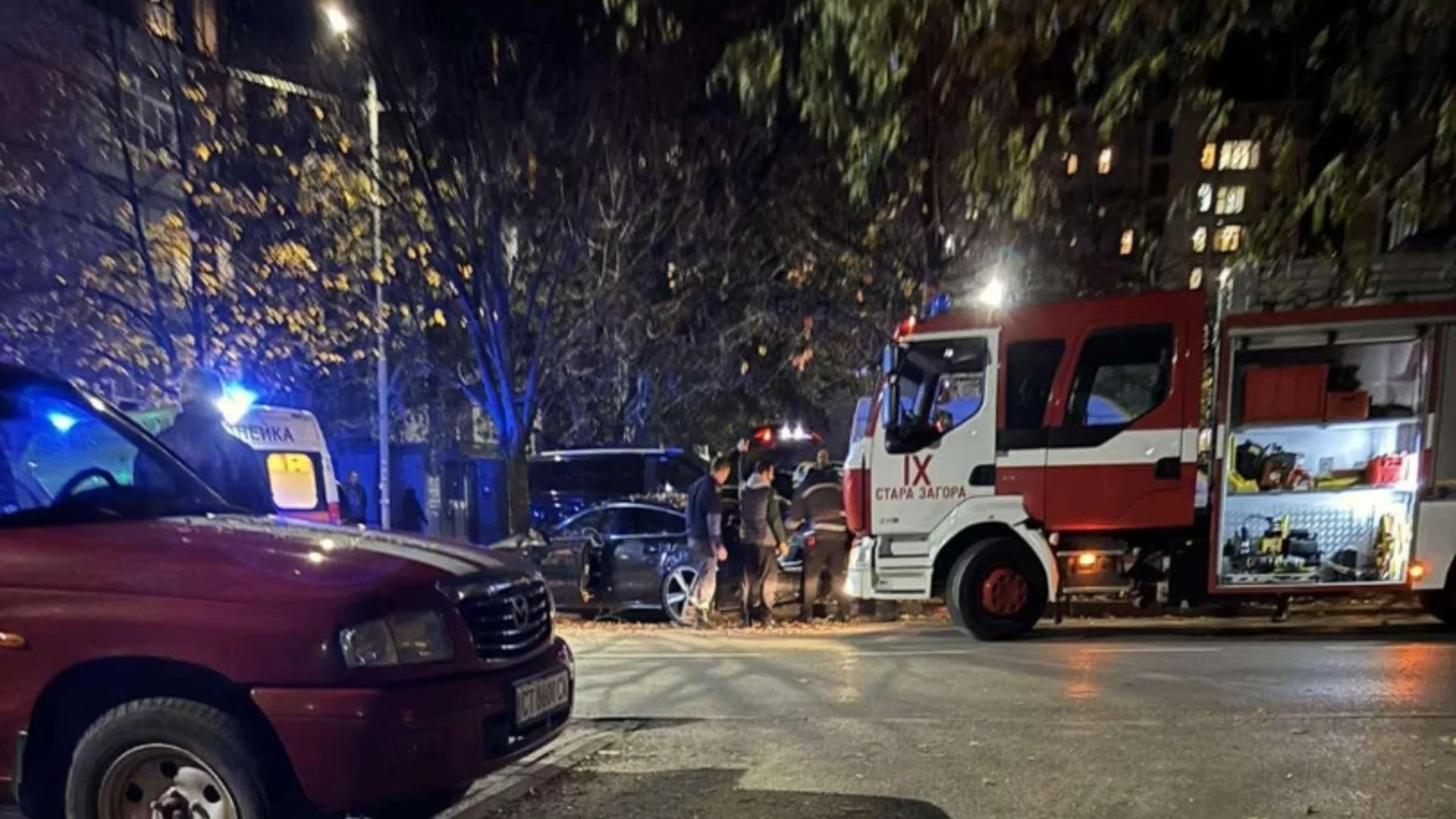 Седем пометени коли: Катастрофа по тъмно в Стара Загора