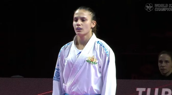 Жалко! Ивет Горанова отново не успя да стигне до световната титла в каратето