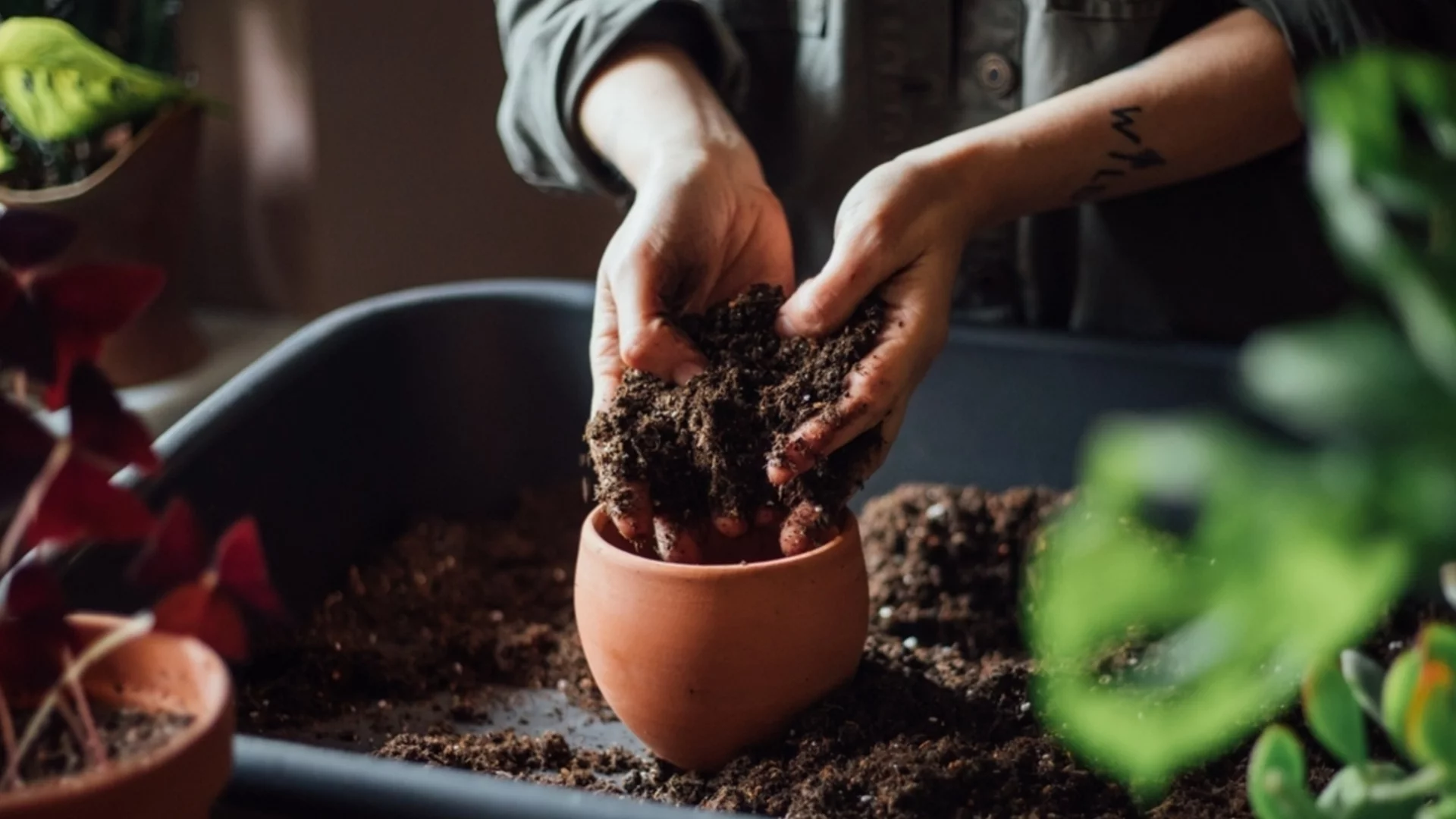 Как да изберете най-добрата почва за саксии