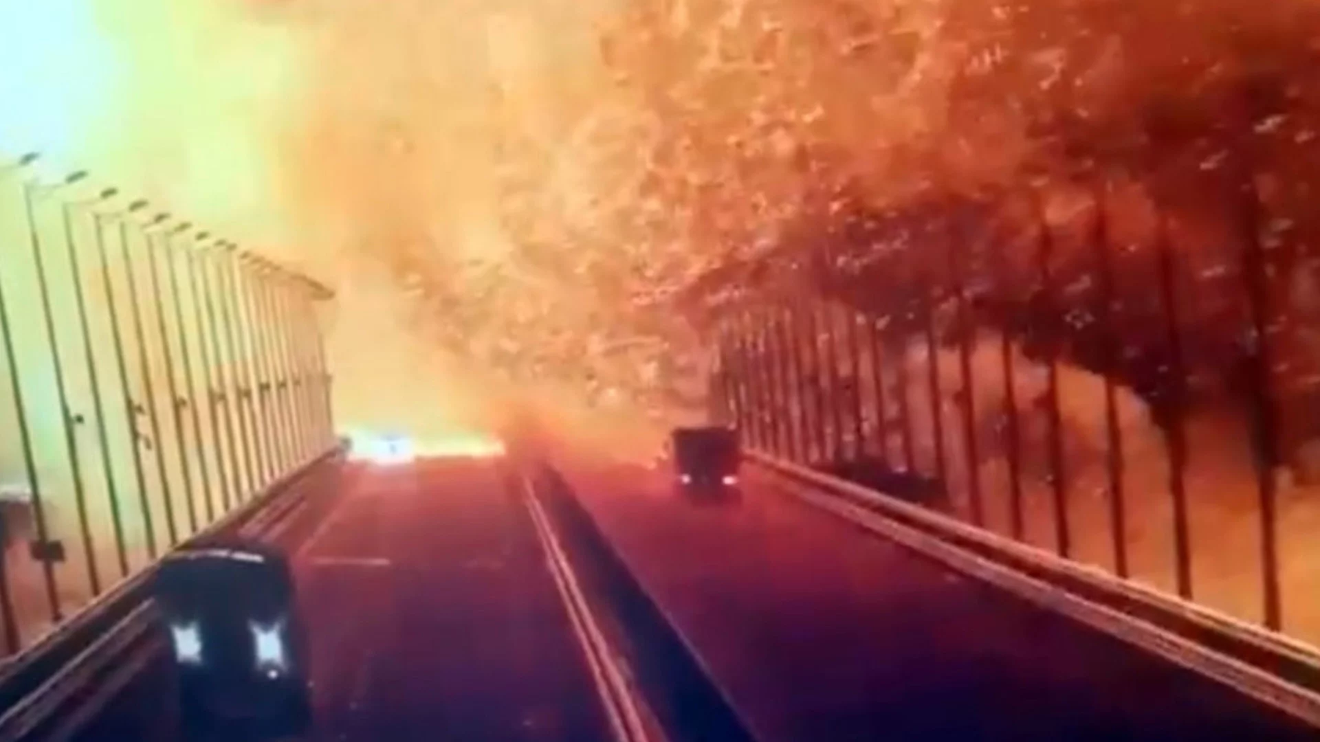 Първият взрив на Кримския мост: Развитие с присъди в Русия. Удар по "Ахмат" насред Грозни (ВИДЕО)