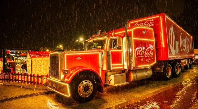 Коледният камион на Кока-Кола ще спре в 9 града на паркинги на Kaufland