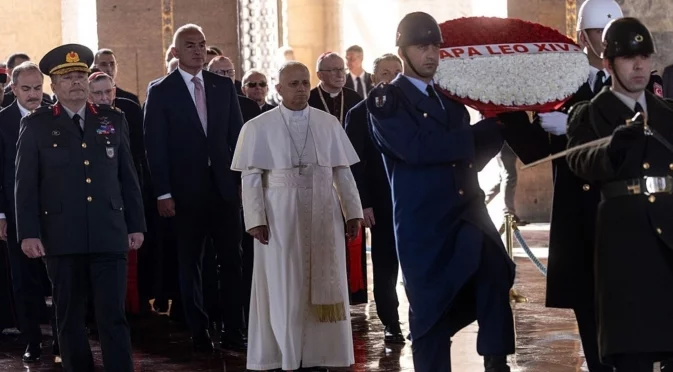 След Турция: Папа Лъв XIV заминава за Ливан