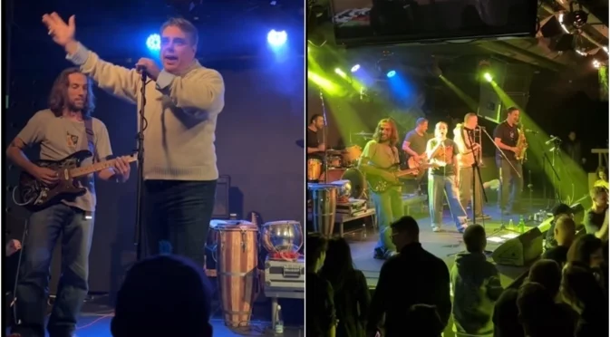 Gen Z революция? Асен Василев и рок група възпяха "Кой разпореди това безобразие!?" в дискотека (ВИДЕО)