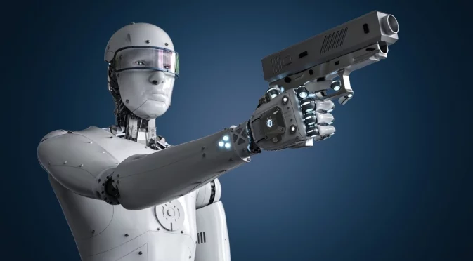 Бъдещето е тук: Робот стреля по човек след определена команда (ВИДЕО)