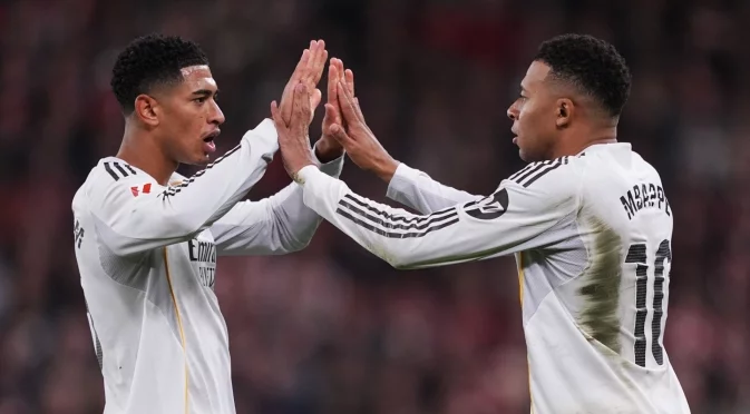 Килиан Мбапе се развихри и върна Реал Мадрид на победния път в Ла Лига