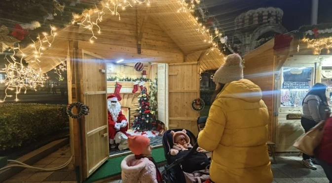 Коледни работилници и Дядо Коледа в Плевен