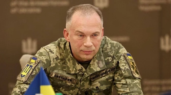 Ген. Сирски: Русия продължава офанзивата си, използвайки мирните преговори като прикритие