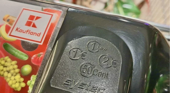 Клиентите на Kaufland вече могат да вземат колички за пазаруване и с евроцентове