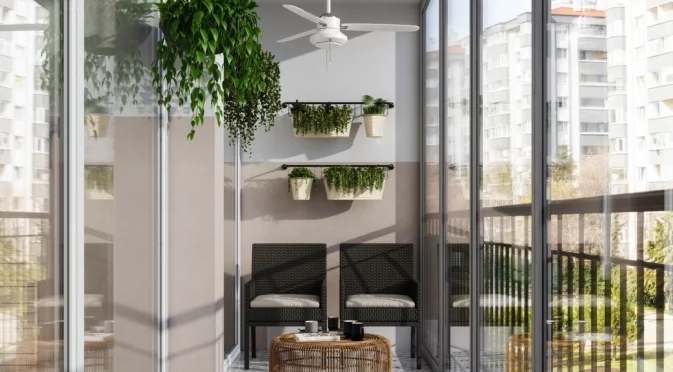 Как да спасим саксийните растения, които стоят на остъклен балкон през зимата