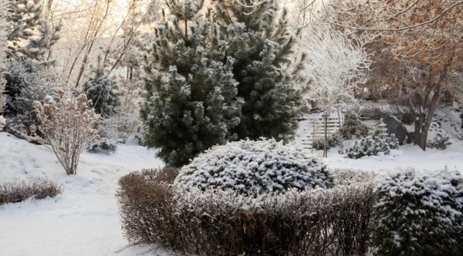 Трябва ли да поливате градината през зимата?