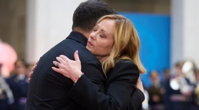 Мелони призова Зеленски да направи болезнени отстъпки (СНИМКИ)