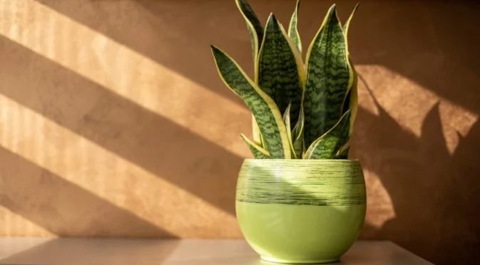 Колко често да поливаме змийско растение през зимата?