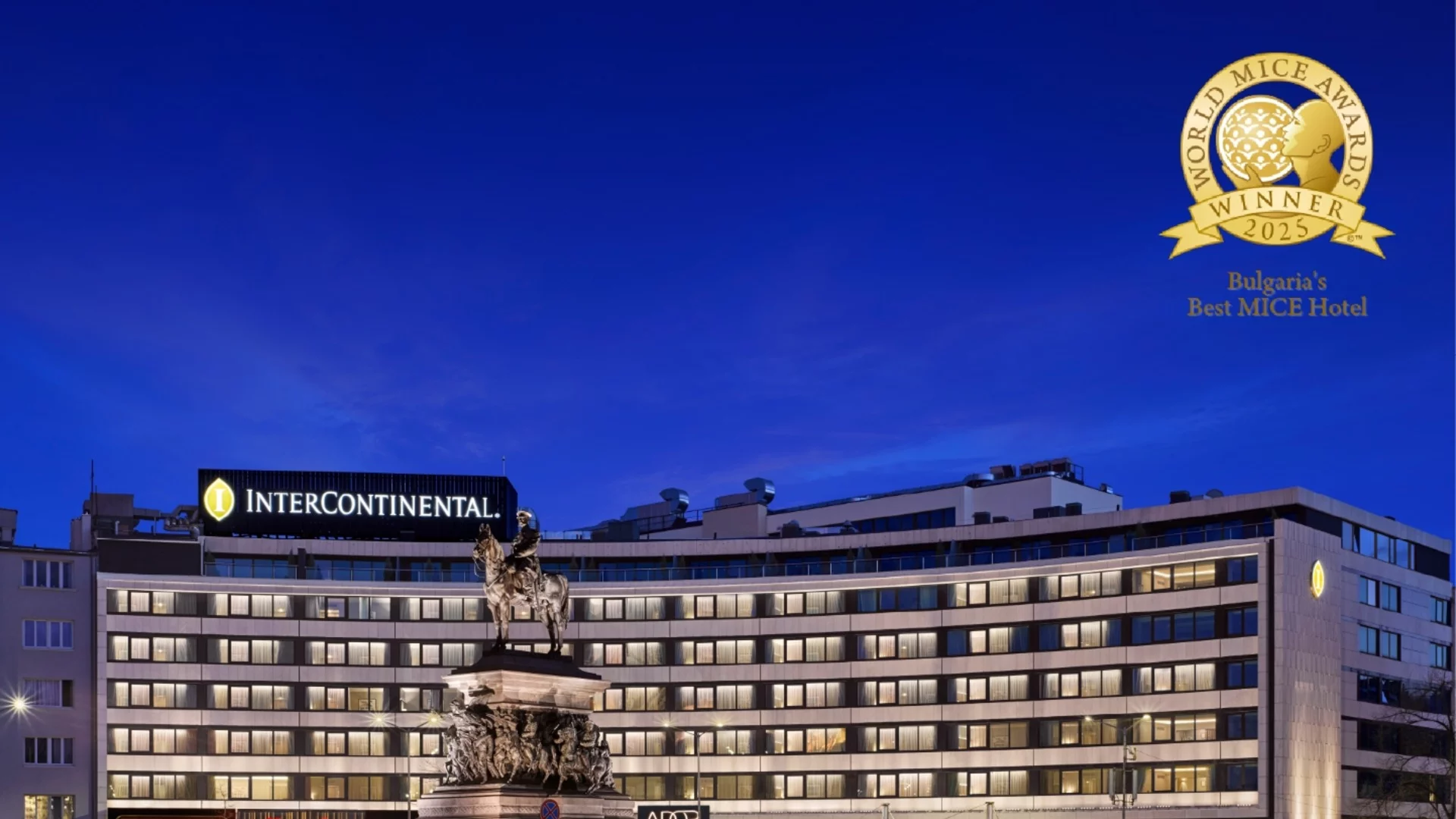 World MICE Awards отличи InterContinental Sofia за съвършенство в събитийния мениджмънт