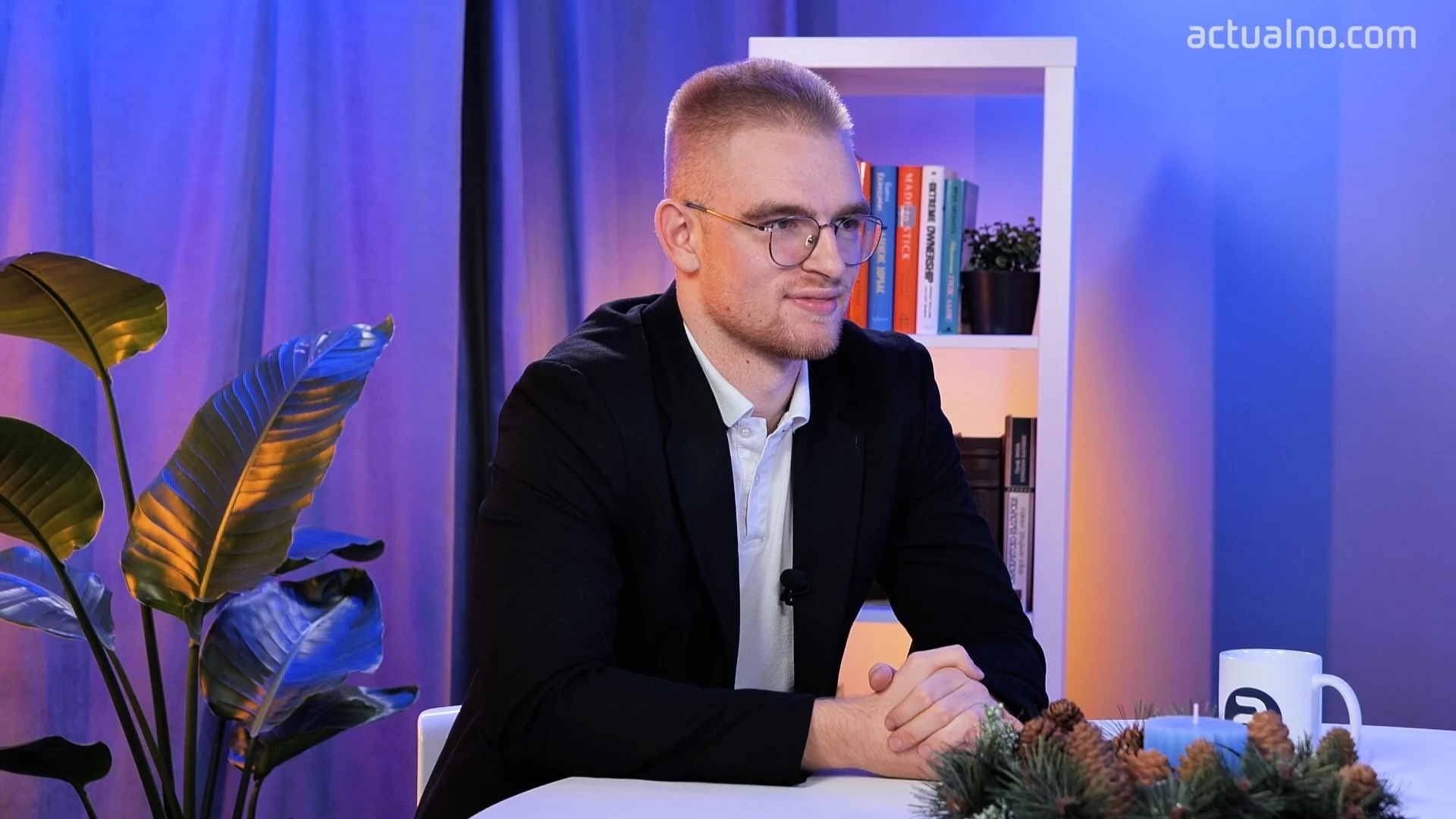 Джем Юмеров в Студио Actualno: Хайде сега, Gen Z, излезте и гласувайте (ВИДЕО)