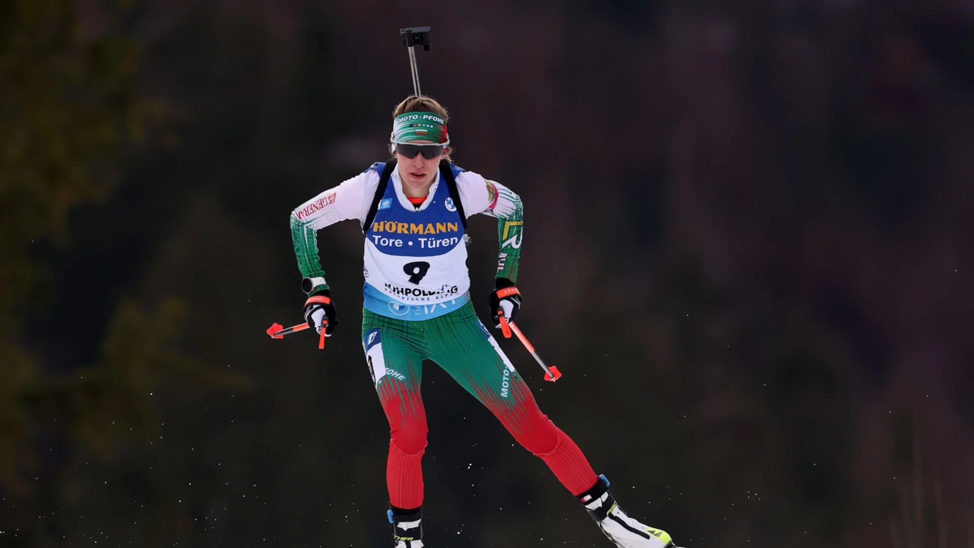 "Снайперистката" Милена Тодорова направи силен спринт на Световната купа по биатлон