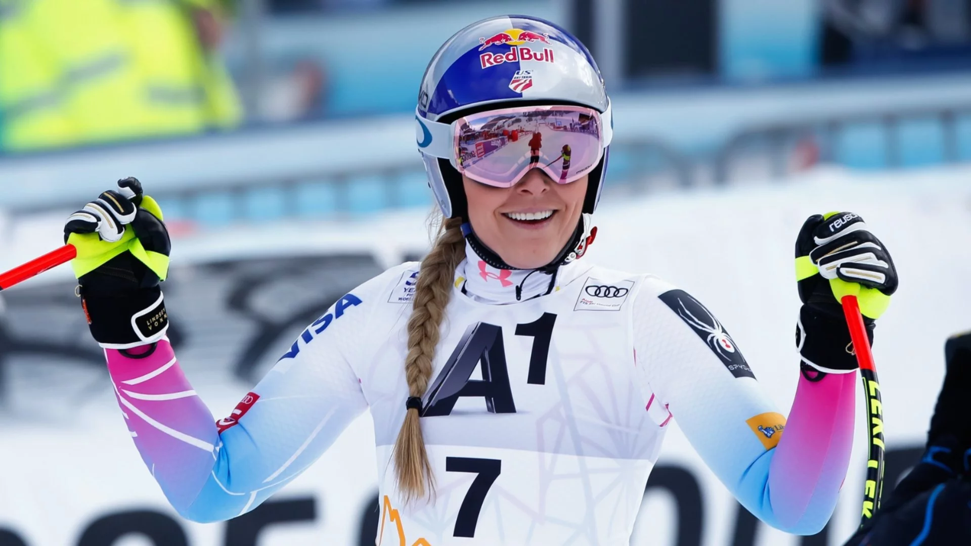 Възрастта няма значение: 41-годишната Линдзи Вон взе първа победа за Световната купа от 2018-та насам