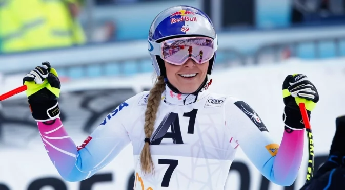 Възрастта няма значение: 41-годишната Линдзи Вон взе първа победа за Световната купа от 2018-та насам
