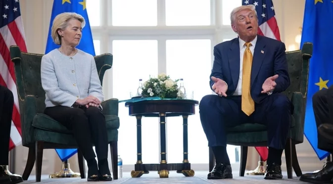 Фон дер Лайен затапи Тръмп за избори в Украйна, докато той говори за някакви гаранции (ОБЗОР - ВИДЕО)