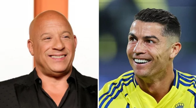 Вин Дизел дава роля на Кристиано Роналдо в "Бързи и яростни" (СНИМКА)