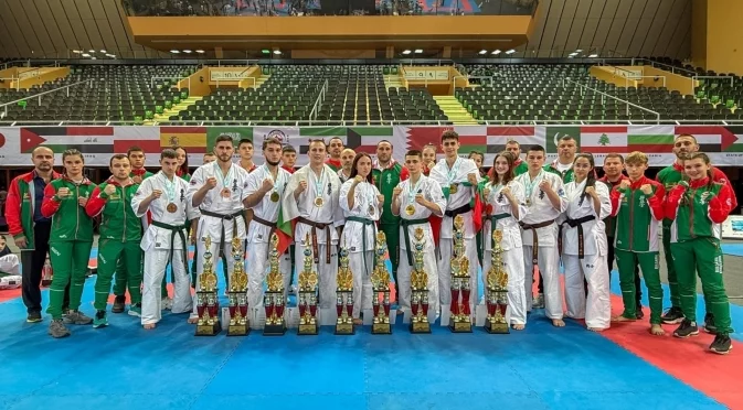 Страхотно! 3 титли и още 6 медала за България от Световното по карате киокушин