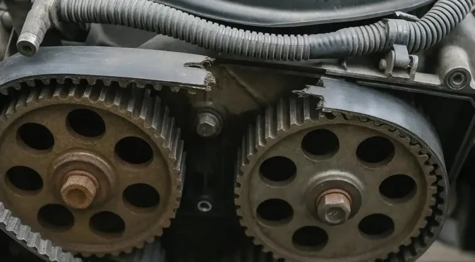 Как да разберете, че ангренажният ремък е за смяна
