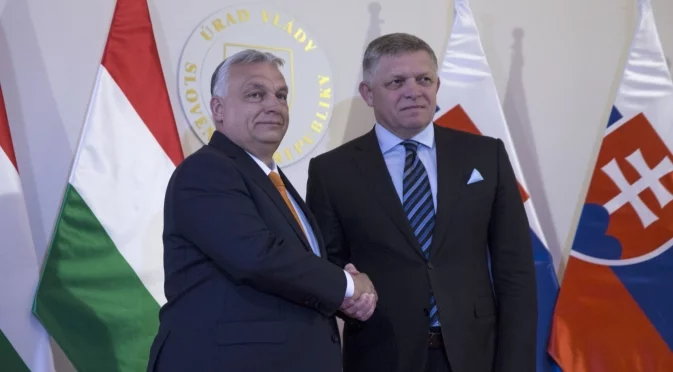 "Украйна е черна дупка": Фицо се надпреварва с Орбан кой първи да я блокира за ЕС (ВИДЕО)