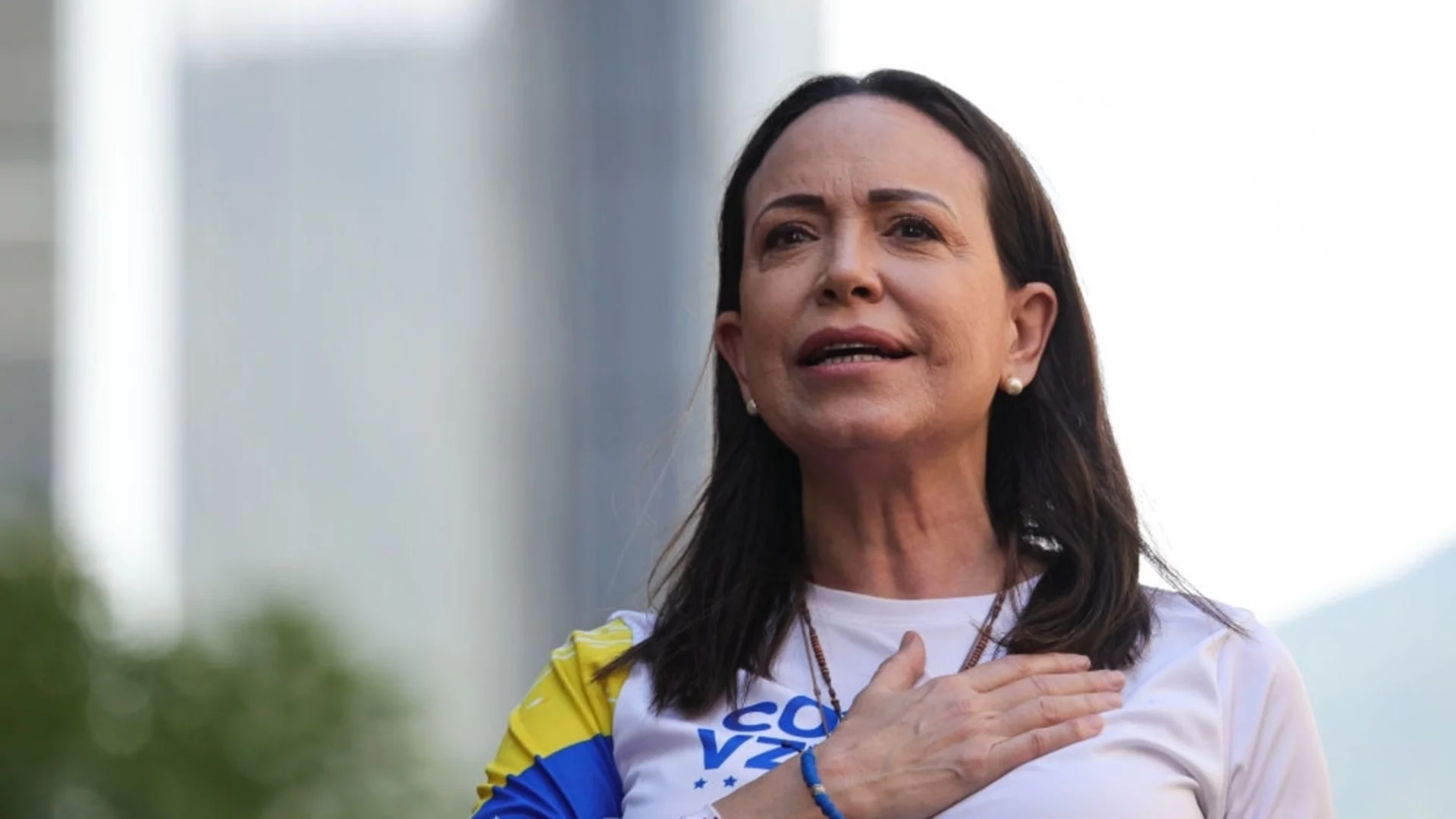 Нобелистката за мир Мария Корина Мачадо напусна Осло