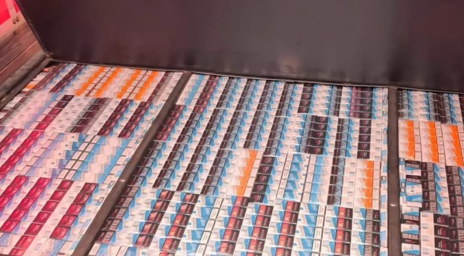 Спряха опит за контрабанда на цигари към Западна Европа