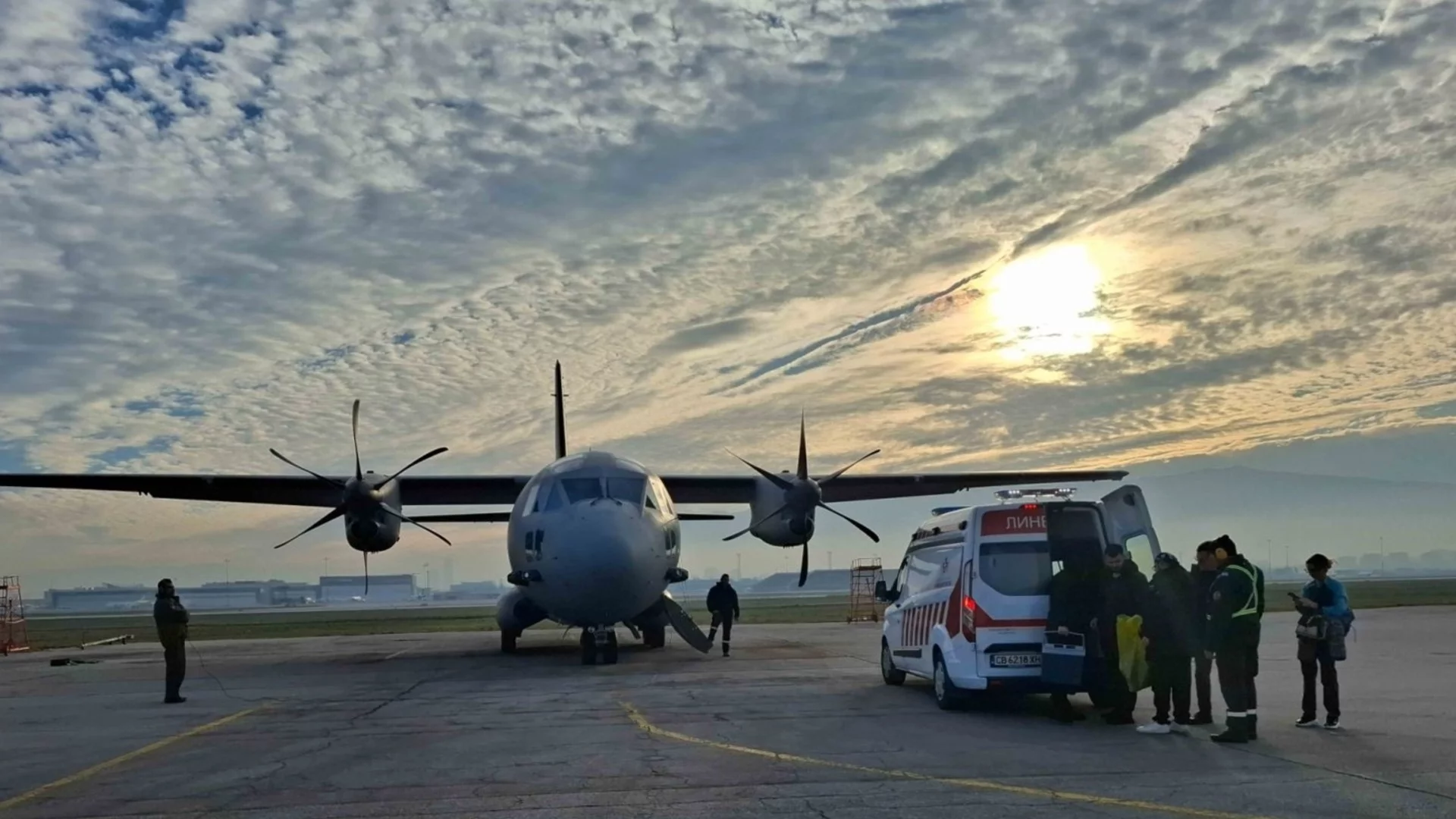 Наш самолет “Spartan“ помогна в донорска ситуация