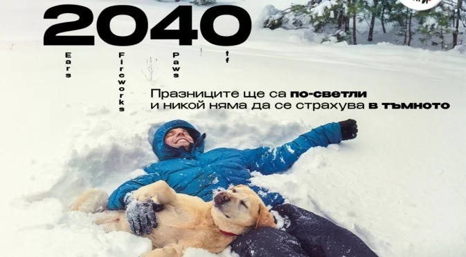ЧЕТИРИ ЛАПИ: Празниците могат да бъдат светли и тихи – без страх и без пиротехника с Движение 2040