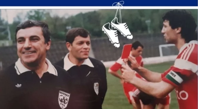 От футболист на ЦСКА до съдия на Вечното дерби: Токата, който игра в 249 мача и свири в 93 мача в А група