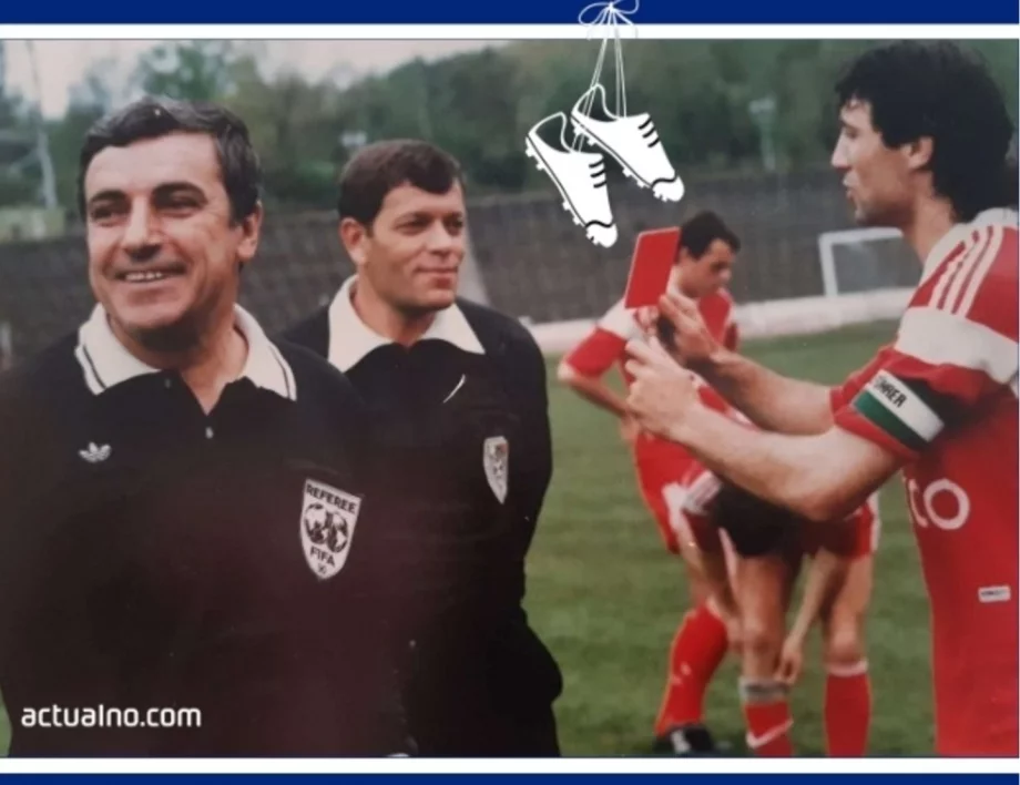 От футболист на ЦСКА до съдия на Вечното дерби: Токата, който игра в 249 мача и свири в 93 мача в А група