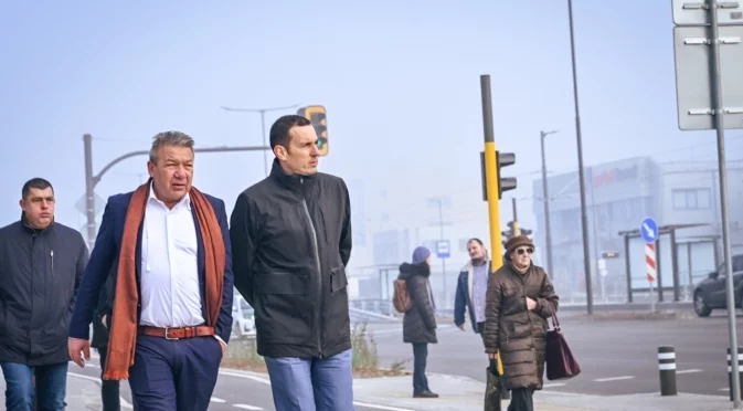 Нови ремонти и през 2026 година: Васил Терзиев показа обновения бул. "Рожен"