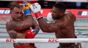 Падение за бокса! Антъни Джошуа и Джейк Пол се подиграха с великия спорт (ВИДЕО)