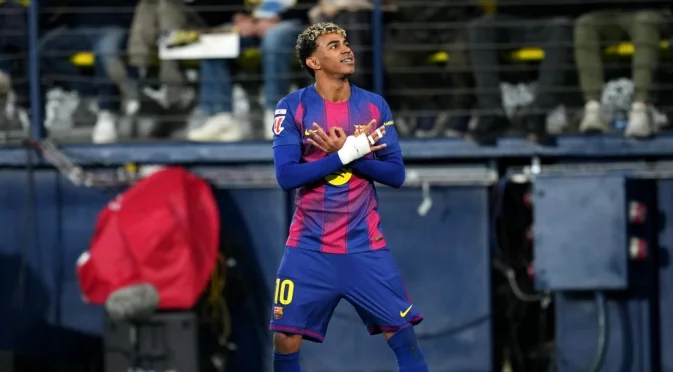 Барса изпрати 2025 година с важна победа над тим от топ 4 в Ла Лига