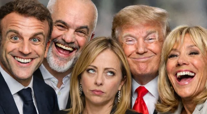 Най-смешните и пикантни моменти с известни политици през 2025 г. (ВИДЕА)