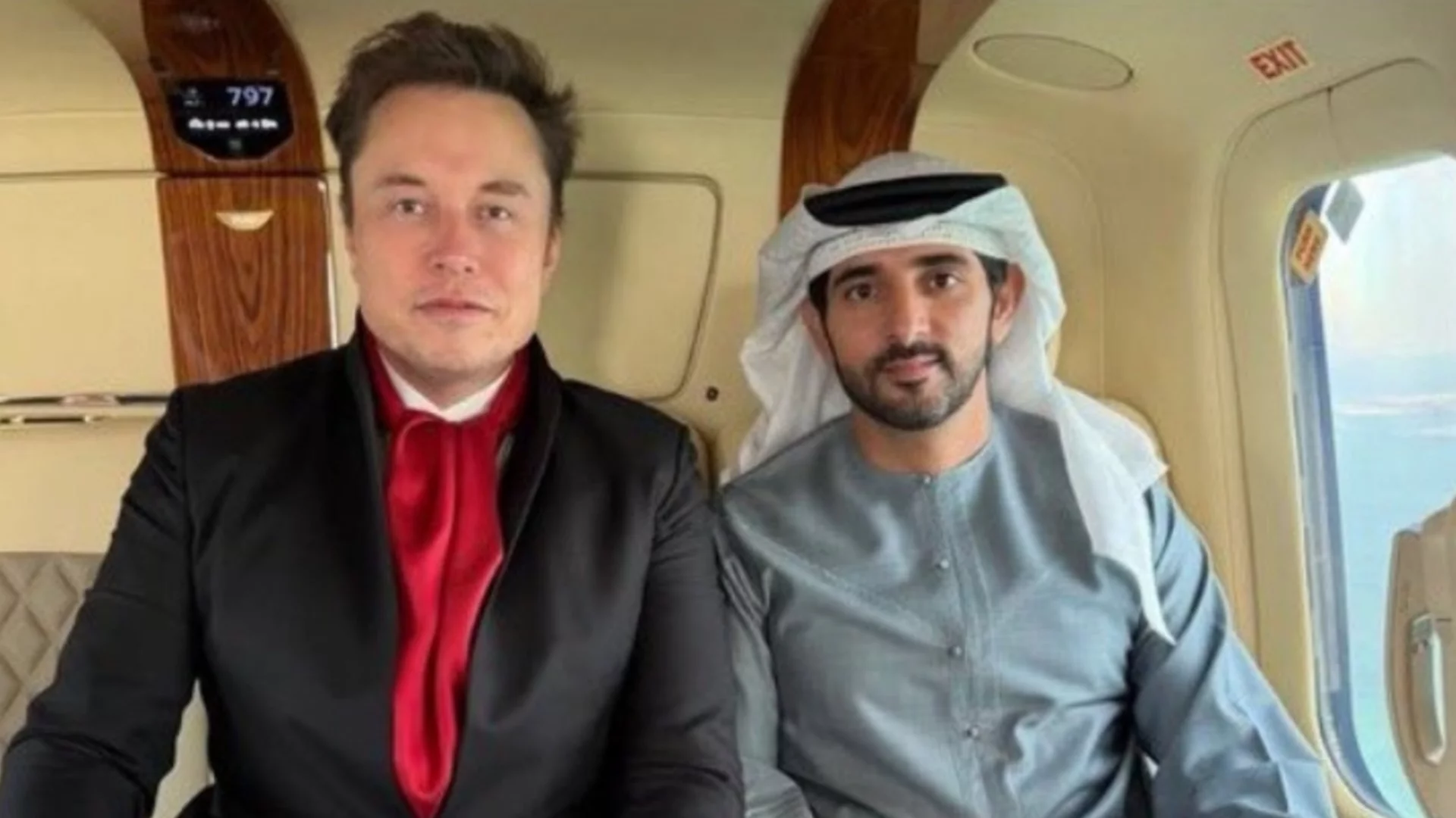 Престолонаследникът на Дубай се срещна с Илон Мъск (СНИМКИ)