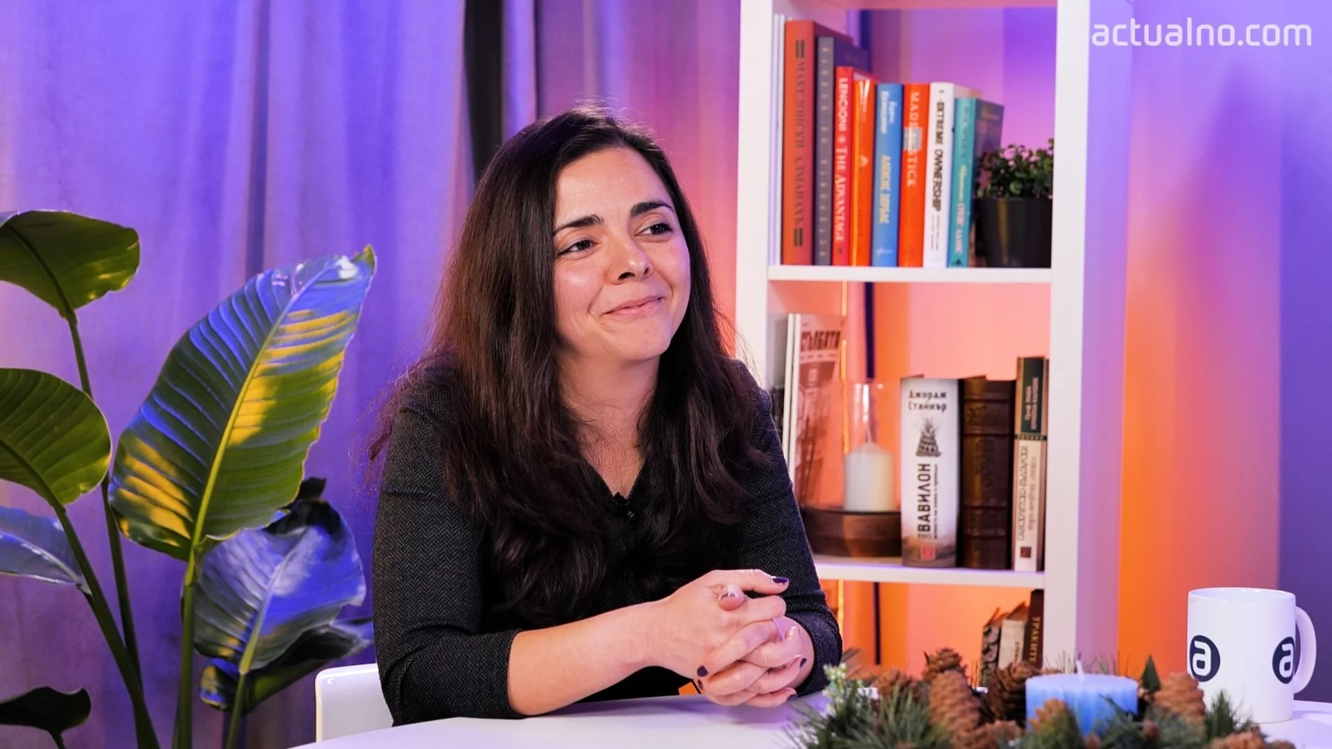 Когато българската култура може да изглежда и така: Неда Ковачева в Студио Actualno (ВИДЕО)