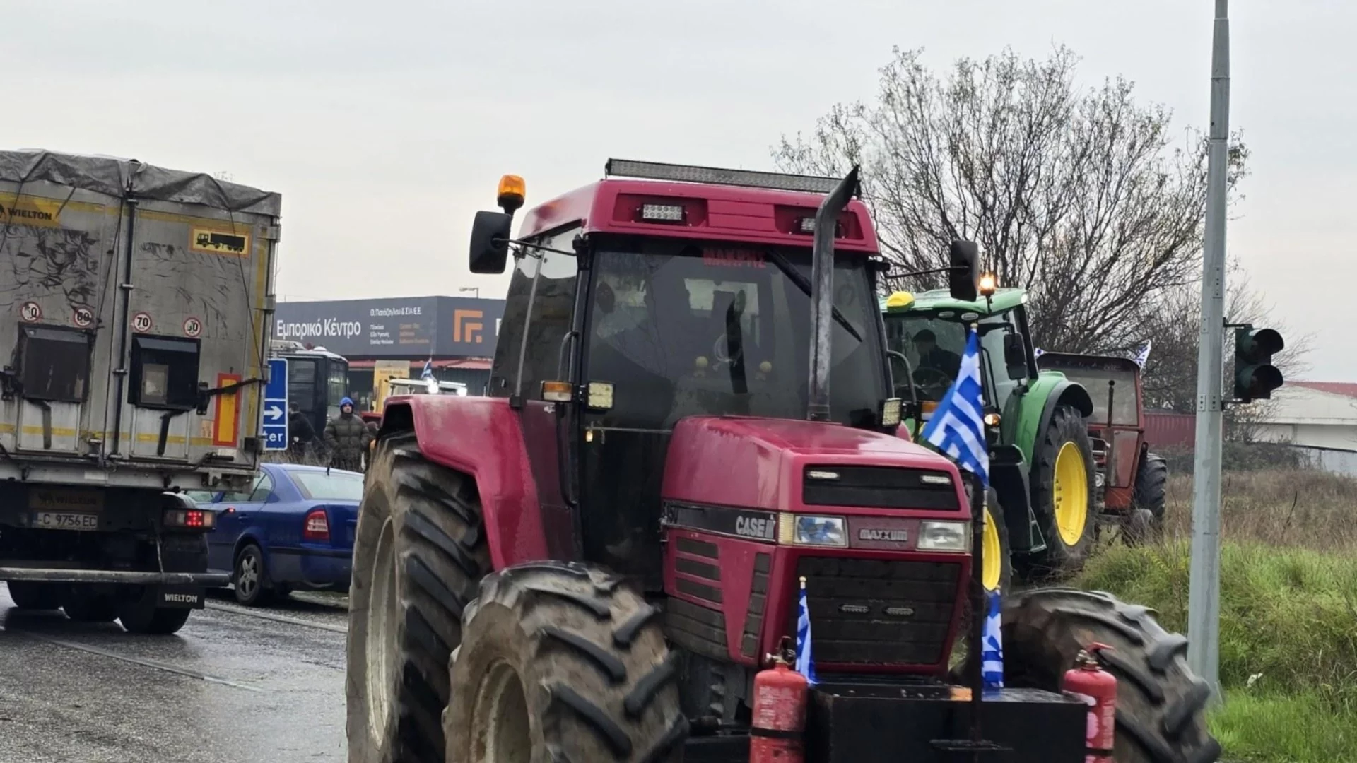 Заради блокада: Затворен за камиони е граничен пункт с Гърция