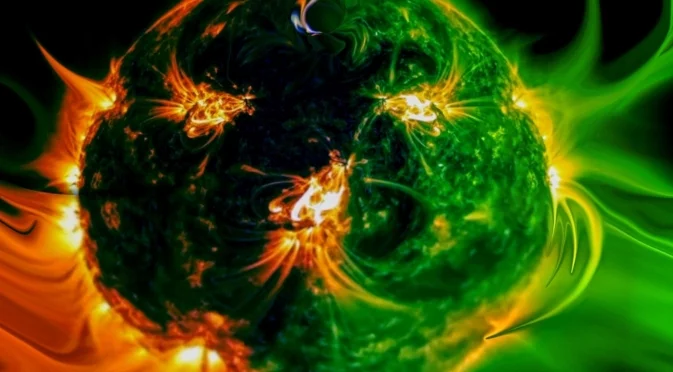 Магнитна буря за понеделник, 29 декември 2025: Прогноза от САЩ