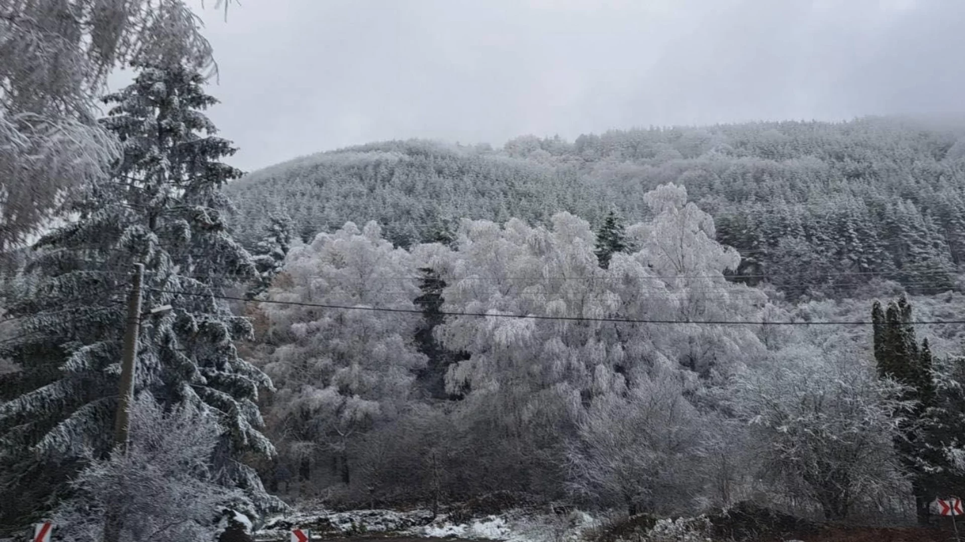 Оранжев код за снеговалежи за 25 декември 2025 г.
