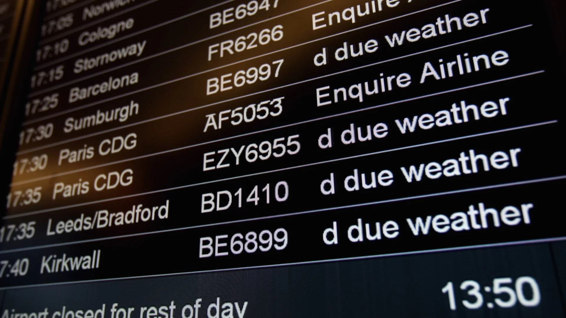 В пика на празничните пътувания: Хиляди полети в САЩ са отменени заради снежна буря (ВИДЕО)