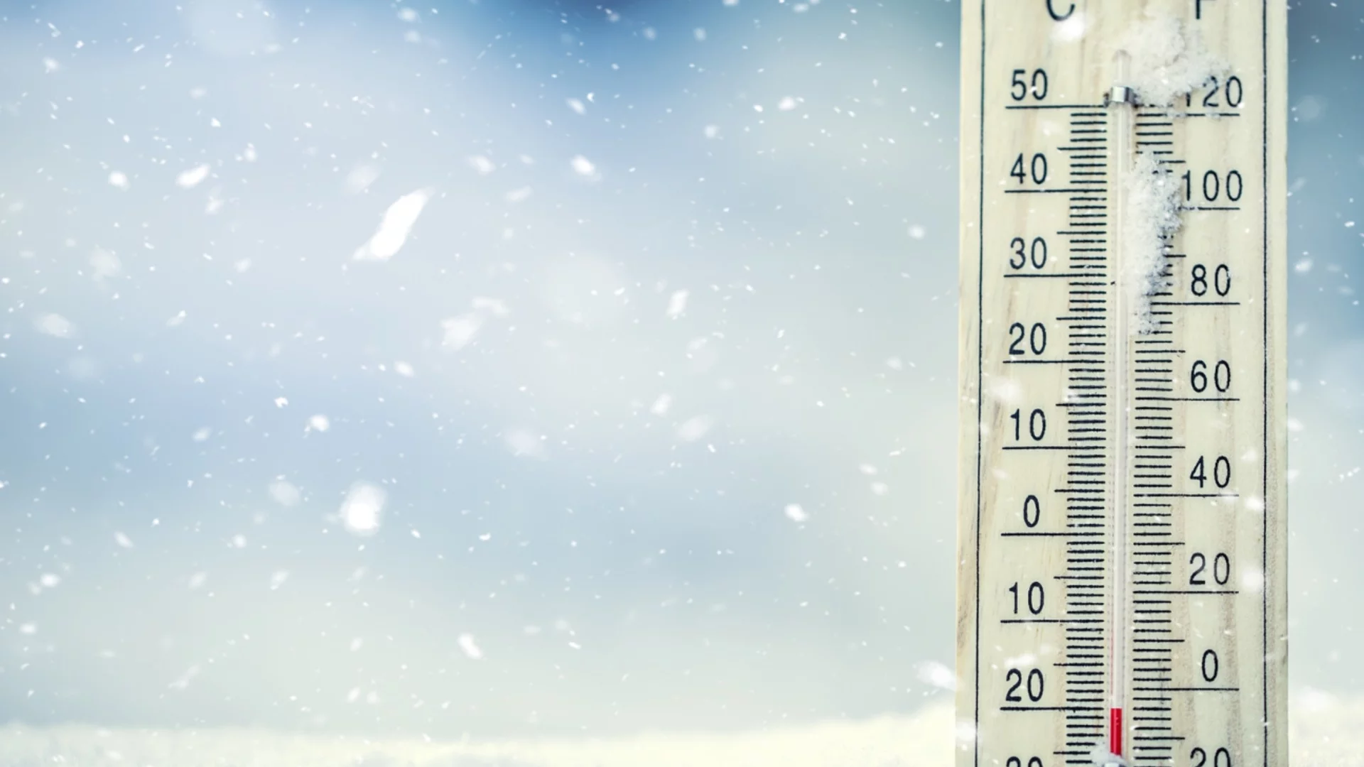 Леден вятър и студ: Оранжев код за времето